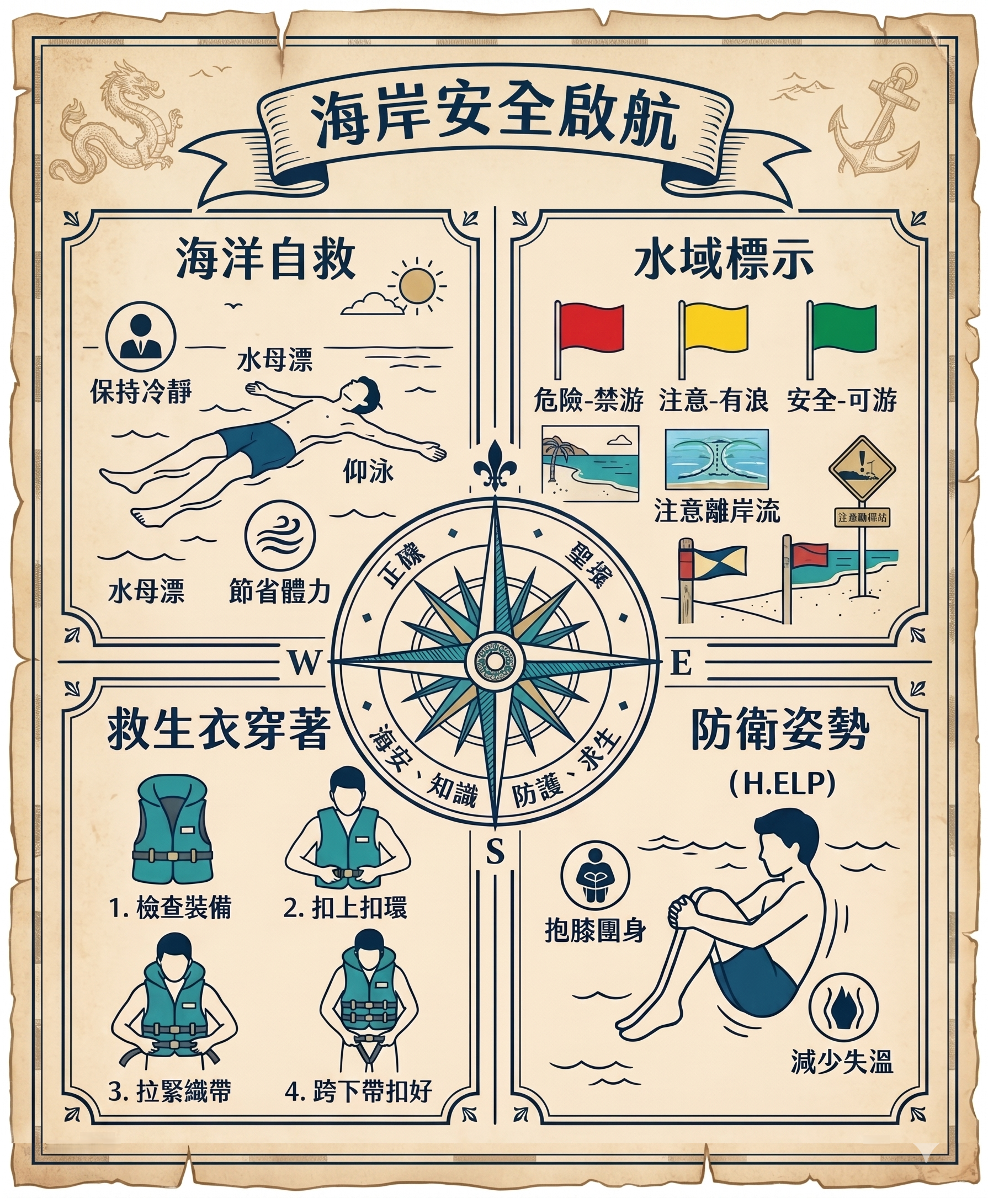 【基本自救課】台東-海岸安全啟航 6/20(六) 第一梯 09:00
